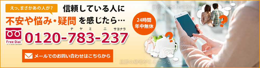 メールでのお問い合わせ